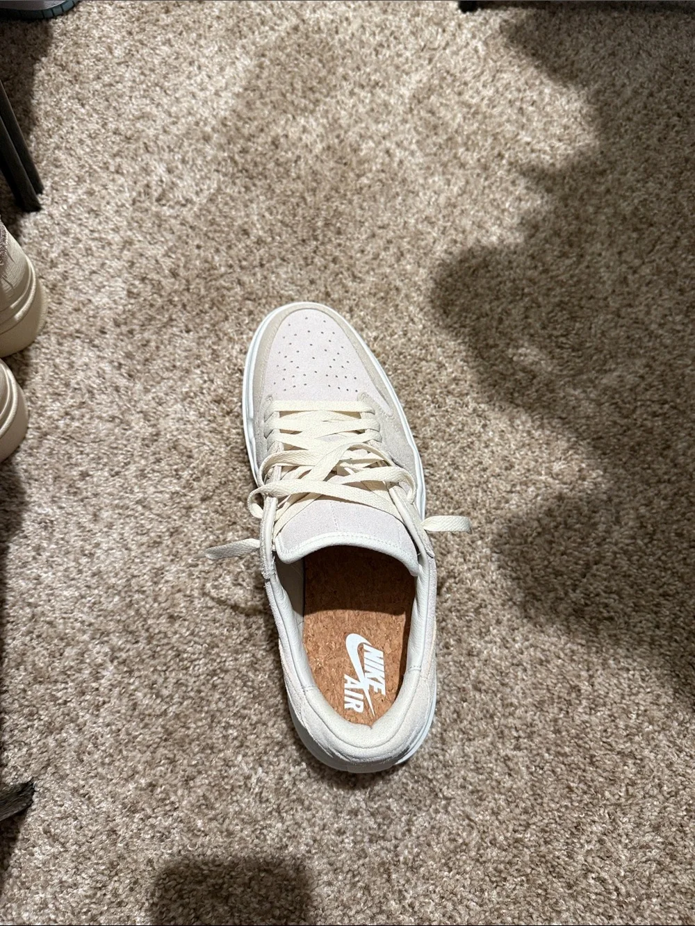 Nike Women’s Platform Sneaker - Light Beige